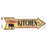 Country Kitchen Novelty Arrow Sticker Decal
