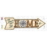 All Roads Lead Home Novelty Arrow Sticker Decal