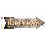 Hideaway Bulb Letters Novelty Arrow Sticker Decal