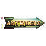 Anywhere Bulb Letters Novelty Arrow Sticker Decal
