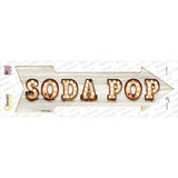 Soda Pop Bulb Letters Novelty Arrow Sticker Decal