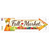 Fall Market Novelty Arrow Sticker Decal