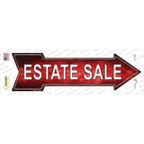 Estate Sale Right Novelty Arrow Sticker Decal
