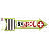 Ski Patrol First Aid Novelty Arrow Sticker Decal