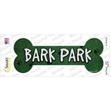 Bark Park Novelty Bone Sticker Decal