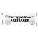 4 Legged Guests Preferred Novelty Bone Sticker Decal