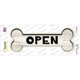Open Novelty Bone Sticker Decal