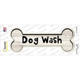 Dog Wash Novelty Bone Sticker Decal