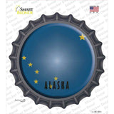 Alaska State Flag Novelty Bottle Cap Sticker Decal