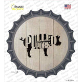 Pigs Make Pulled Pork Novelty Bottle Cap Sticker Decal