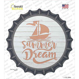 Summer Dream Novelty Bottle Cap Sticker Decal