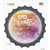 Sweet Summertime Novelty Bottle Cap Sticker Decal