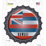 Hawaii State Flag Novelty Bottle Cap Sticker Decal