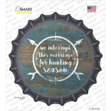 For Hunting Season Novelty Bottle Cap Sticker Decal