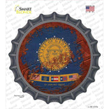 Georgia Rusty Stamped Novelty Bottle Cap Sticker Decal