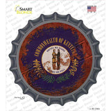 Kentucky Rusty Stamped Novelty Bottle Cap Sticker Decal
