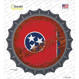 Tennessee Rusty Stamped Novelty Bottle Cap Sticker Decal