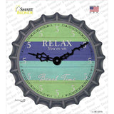 Youre On Beach Time Novelty Bottle Cap Sticker Decal