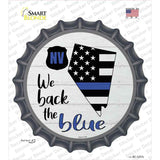 Nevada Back The Blue Novelty Bottle Cap Sticker Decal