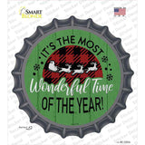 Most Wonderful Time Novelty Bottle Cap Sticker Decal