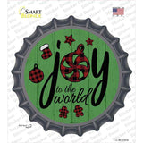 Joy To The World Novelty Bottle Cap Sticker Decal