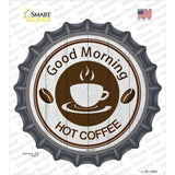 Good Morning Novelty Bottle Cap Sticker Decal