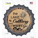 Lake is Calling Novelty Bottle Cap Sticker Decal