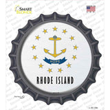 Rhode Island State Flag Novelty Bottle Cap Sticker Decal
