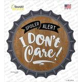 Spoiler Alert Novelty Bottle Cap Sticker Decal