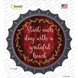 Grateful Heart Novelty Bottle Cap Sticker Decal