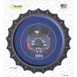 Utah State Flag Novelty Bottle Cap Sticker Decal