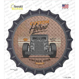 Built For Speed Hotrod Novelty Bottle Cap Sticker Decal