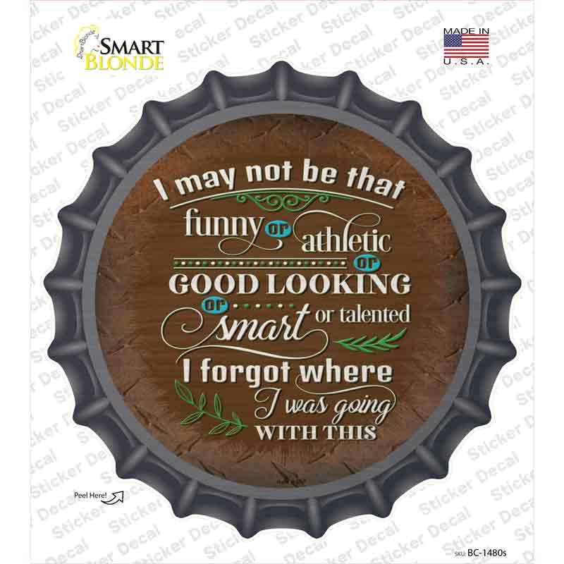 I Can Fix a drink Novelty Bottle Cap Sticker Decal