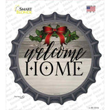 Welcome Home Ribbon Novelty Bottle Cap Sticker Decal