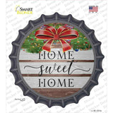 Home Sweet Home Ribbon Novelty Bottle Cap Sticker Decal