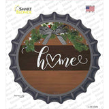 Home Bow Wreath Novelty Bottle Cap Sticker Decal