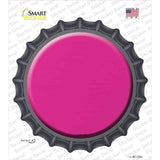 Pink Novelty Bottle Cap Sticker Decal