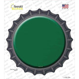 Green Novelty Bottle Cap Sticker Decal