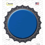 Blue Novelty Bottle Cap Sticker Decal