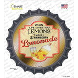 Make Strawberry Lemonade Gold Novelty Bottle Cap Sticker Decal
