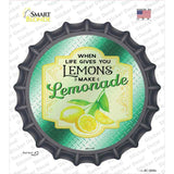 Make Lemonade Aqua Novelty Bottle Cap Sticker Decal