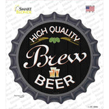High Quality Brew Beer Novelty Bottle Cap Sticker Decal