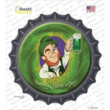 Happy St. Patricks Day Novelty Bottle Cap Sticker Decal
