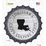 Louisiana Cajun Culture State Novelty Bottle Cap Sticker Decal