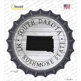 South Dakota Mt Rushmore State Novelty Bottle Cap Sticker Decal
