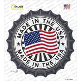 Made In The USA Novelty Bottle Cap Sticker Decal