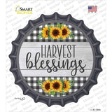 Harvest Blessings Novelty Bottle Cap Sticker Decal