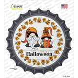 Happy Halloween Pumpkin Spooky Gnomes Novelty Bottle Cap Sticker Decal