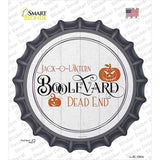 Jack O Lantern Boolevard Novelty Bottle Cap Sticker Decal