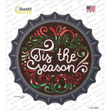 Tis the Season Novelty Bottle Cap Sticker Decal